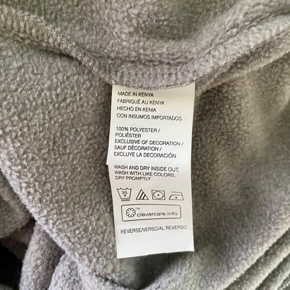 IZOD Quarter Zip Gray Long Sleeve Top Men's Medium NEW - Picture 8 of 8